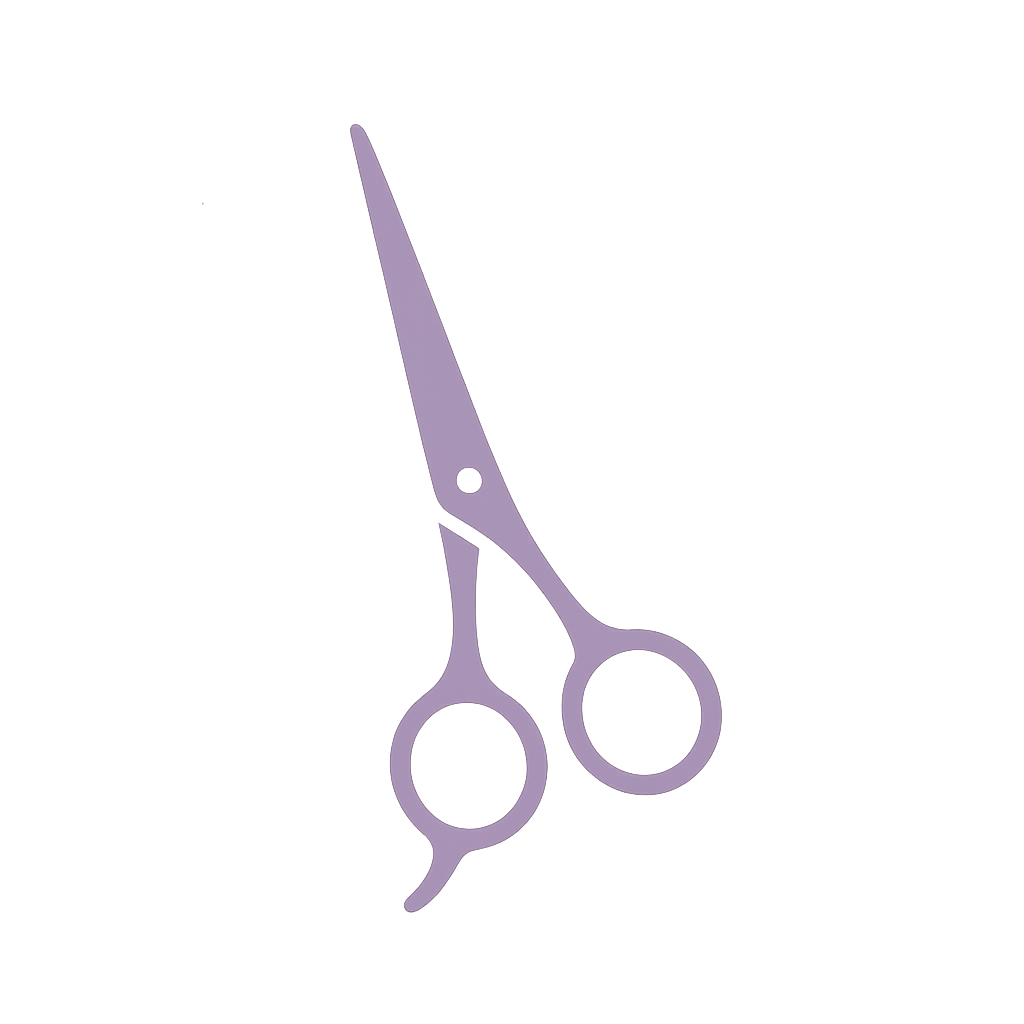 Haircuts and styling icon